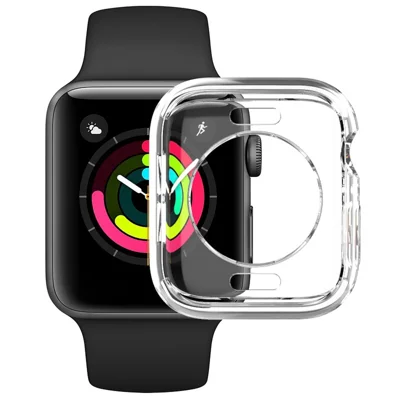 IMAK UX-3 Series for Apple Watch Series SE3 / SE2 / SE1 /  6 / 5 / 4 44mm Soft Protective Cover [Hollow Front Version]