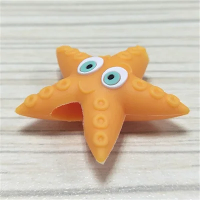 Cute Insect Pattern Charging Cord Protector USB Data Wire Protection Cover - Star
