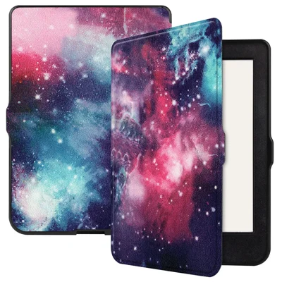 TPU Soft Material Printing Surface Shell til Kobo Nia eReader 6 tommer (2020) - Galaxy