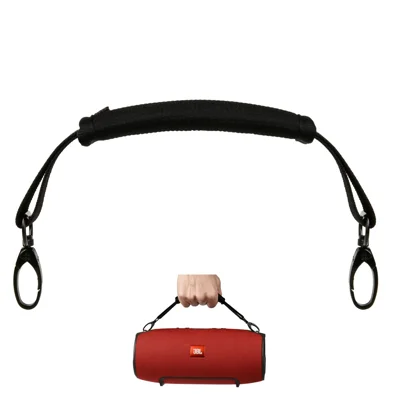 Cordón de mano portátil de una sola mano con gancho para JBL Xtreme 1/2 - Negro