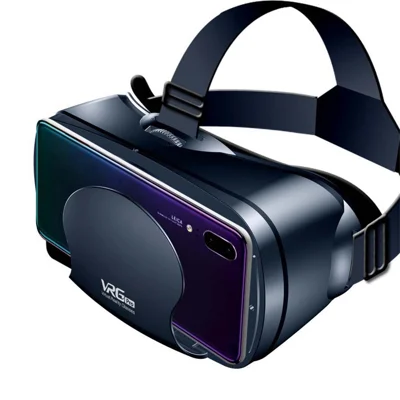 VRG Pro 120 Gradi Ampio Angolo 3D VR Headset Casco Realtà Virtuale Intelligente Occhiali per Smartphone da 5-7 pollici