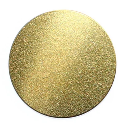 Plaque en Métal de Montage de 35 mm Pour le Support de Support de Voiture Aimant Pour Téléphone Avec Autocollant de Remplacement Universel Adhésif - or