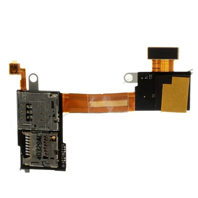 OEM for Sony Xperia M2 D2303, D2305, D2306 SIM and SD Card Reader Flex Cable Ribbon