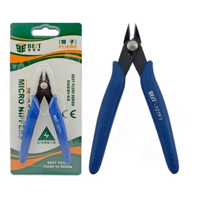Best BST-107F1 Calteri di Cavi Elettrici Strumento Mini Pinza Per la Riparazione Microelettronica