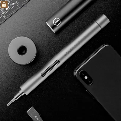 XIAOMI YOUPIN Wowstick 1F+ Tournevis électrique avec 56 embouts/3 lampes LED Petit tournevis sans fil portable