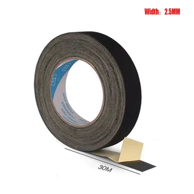 Black Acetate Adhesive Tape Insulation Repair Cloth, Size: 2.5cm x 30m