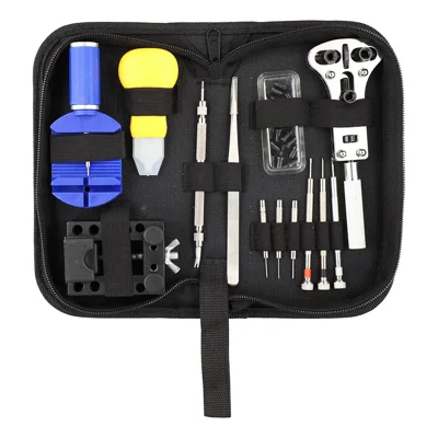 Professional 13Pcs / Set Watch Disassembly Tool Wrist Watch Repair Kit with Storage Bag
