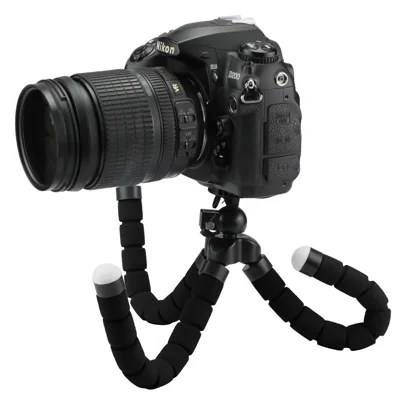 XTGP369 Universal oksefodt stativholder til actionkameraer, DSLR-kameraer, smartphones - Sort