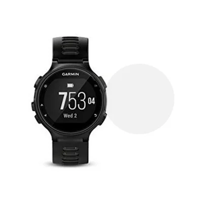 Ochrona ekranu z hartowanego szkła przeciw wybuchowi 0,3 mm z zaokrąglonymi krawędziami do Garmin Forerunner 735