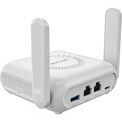 WAVLINK AX3000 Dual Band WiFi 6 Travel Router Home Office 160MHz MU-MIMO OFDMA VPN Router - US Plug