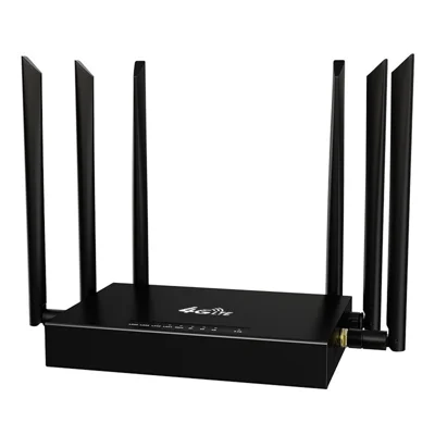 ED128-L American Version 4G LTE Industrial Router 300Mbps Wireless WiFi Home Office SIM Card Router - US Plug