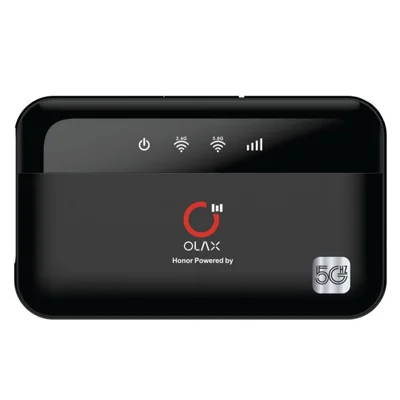 Router Portatile OLAX M100 Wi-Fi Dual Band 2,4G / 5,8G con Supporto Scheda SIM Power Bank 10000mAh / Hotspot Mobile