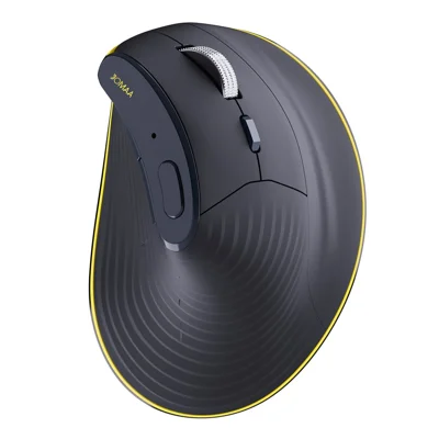 JOMAA JOM655 2.4G Draadloze Bluetooth-compatibele Dual Mode Muis Herlaadbare Stille Ergonomische Zenderloze Muis voor Kantoor