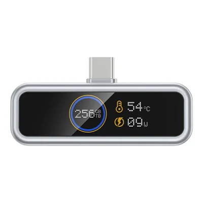 EAGET I30PRO 128GB Type-C-USB-Stick mit LCD-Display Speicherstick PD 20W Schnellladung