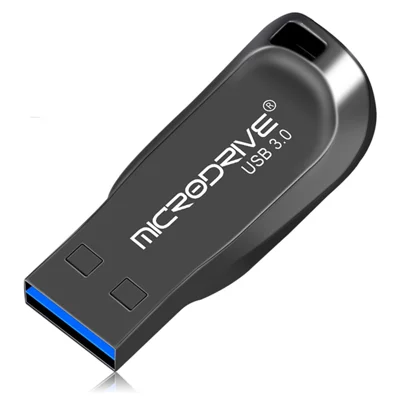 MICRODRIVE CZ50 16GB High Speed Transfer Data USB 3.0 Flash Drive Thumb Stick - Black