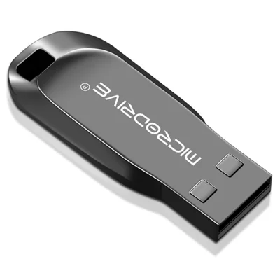 MICRODRIVE CZ50 64GB Metal Data Storage Thumb Stick USB 2.0 Flash Drive - Black