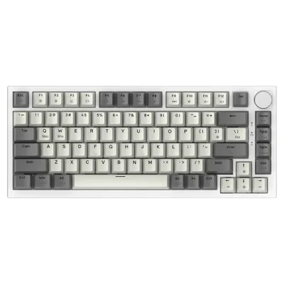 ATTACK SHARK K85 Type-C Wired Mechanical Keyboard Wired 82 Keys Magnetic Switch RGB Gaming Keyboard - Grey