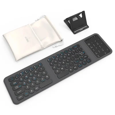 WIWU FMK-05 Foldable Wireless Keyboard for Laptop  /  Tablet  /  Smartphone Bluetooth-compatible Keyboard