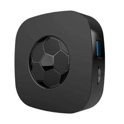 T1 Ultra Android 14 TV Box 8K Ultra HD Streaming Device Dual Band WiFi 6 RK3518 Quad Core Set Top Box, 2+8GB - Black
