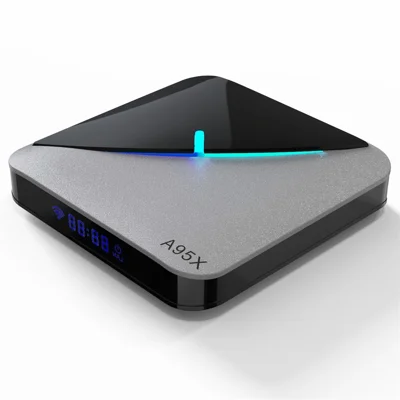A95X F3 Air 2+16GB Android TV Box RGB-Beleuchtung AV1-Decodierung 8K-Wiedergabe Dual-WiFi Bluetooth-kompatibel 5.0 HD 2.1 Media Player zum Streamen – US-Stecker