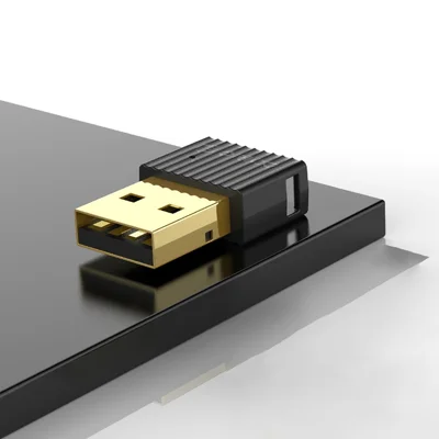 ORICO BTA-508 Adaptateur USB Bluetooth 5.0 Mini Dongle sans fil pour PC Ordinateur portable - Noir