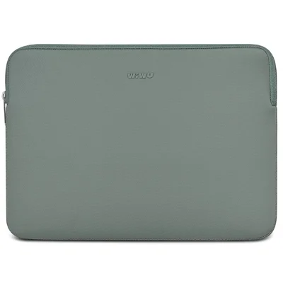 WIWU Zero Sleeve 16-inch Laptop Bag Soft Lining Portable Notebook Carrying Pouch - Grey