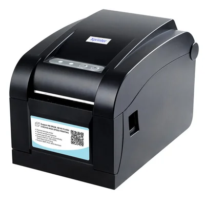 XPRINTER XP-350B Thermal Barcode Printer High Speed USB Label Printing Machine, EU Plug