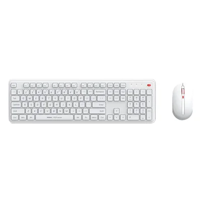 XIAOMI YOUPIN MIIIW MW24PB03 2.4G Wireless Keyboard Mouse Set Computer Mute Keyboard + Mouse, 3rd gen - White