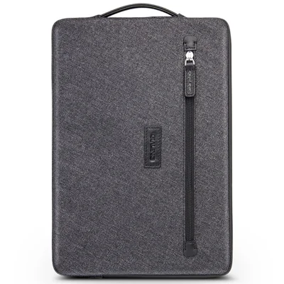 QIALINO For 15 Inch Laptop Sleeve Bag Waterproof Shockproof Carrying Case with Handle Strap
