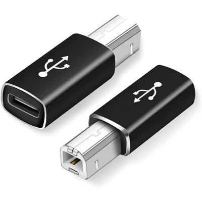 XQ-ZH0012 Type-C a Adattatore MIDI USB-C Femmina a Convertitore MIDI Connettore per Strumento Musicale Elettronico Stampante - Nero
