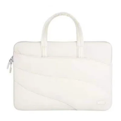 COTECI 13 - 14 Inch Laptop Sleeve Bag Shockproof Travel Bag Notebook Handbag - Beige