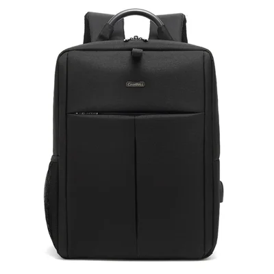 COOLBELL CB-6107S Waterafstotende Zakelijke Rugzak 25L Reistas met Externe USB-oplader voor 15,6 Inch Laptop - Zwart