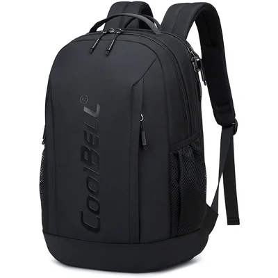 COOLBELL 8330 Sacoche de Voyage Extérieure Grand Volume pour Homme 24L Étanche Sac pour Ordinateur Portable Professionnel - Noir