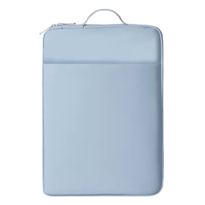 Multi-Function Laptop Sleeve Bag for 11-13 inch Notebook Tablet Portable Handle Waterproof Shockproof Storage Case - Blue