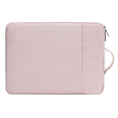 Laptop Sleeve Case for 13.3-14.6 inch Notebook Computer Lightweight Portable Carrying Bag with Handle - Pink