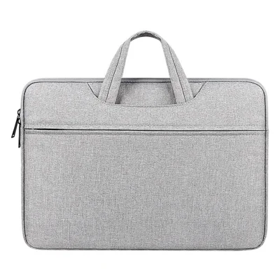 Portable Laptop Bag 14.1-15.4 inch Oxford Fabric Waterproof Computer Case Protective Sleeve - Grey