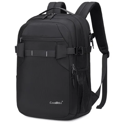 COOLBELL CB-8336 15,6 inch Laptoprugzak 27L Waterdichte Stootvaste Zak voor Zakenreizen en Dagelijks Gebruik - Zwart