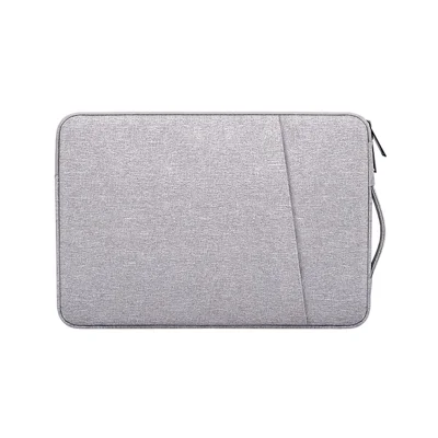 ND01D Wear-Resistant Waterproof Notebook Computer Protective Sleeve Case for 14.1-15.4 inches Laptop - Grey