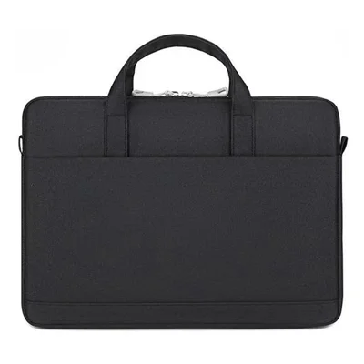 028 Series Laptop Case Simple Style Laptop Handbag Computer Carrying Case for 13-13.3 inch Laptop - Black