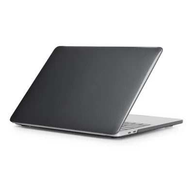 Staubschutz-Schale vorne und hinten, klare PC-Abdeckung für MacBook Pro 16.2-Zoll (A2485) 2021 - Schwarz