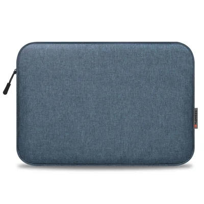 HAWEEL HWL7014 For MacBook 12-inch with Retina Display(2015) / MacBook Air 13 inch (2022) / (2020) / (2018) Anti-Scratch Carrying Case Protective Sleeve Bag (34 x 25cm, 12.5-13.5 inch) - Blue