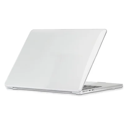 ENKAY HAT PRINCE for MacBook Air 13 inch (2026) A3449 / (2025) A3240 / (2024) A3113 / (2022) A2681 Crystal PC Front and Back Protective Cover Shell - Transparent