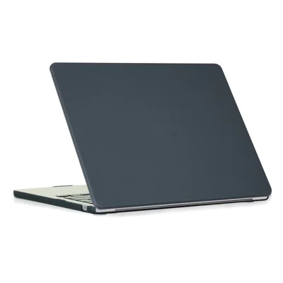 ENKAY HAT PRINCE per MacBook Air 13 pollici (2025) / (2024) A3113 (M3) / (2022) A2681 (M2) Custodia Anti-Graffio - Nero