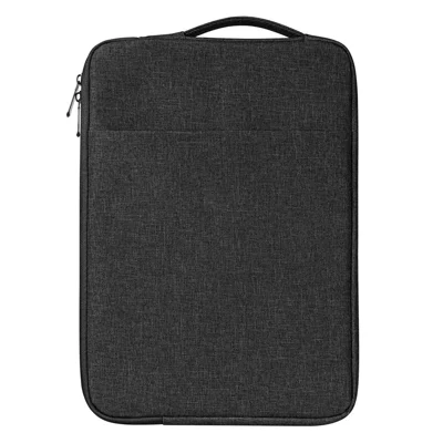 DUX DUCIS LBDC Series 13-13.9 Inch Laptop Bag Vertical Notebook Pouch with Handle - Black