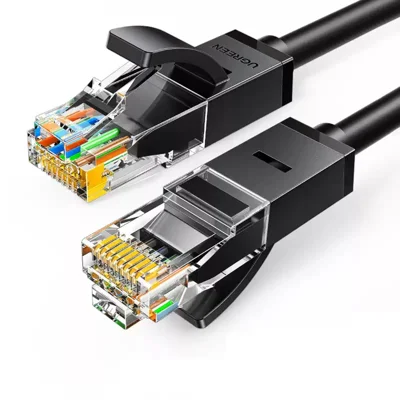 UGREEN NW102 1m Gigabit Ethernet Cable 1000Mbps High Speed RJ45 Network Cable Cord for Router Computer