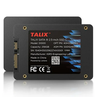 TALIX S1000 256 ГБ 2,5-дюймовый внутренний твердотельный накопитель SATA III со скоростью чтения 560 МБ/с, 3D NAND для настольного ПК, ноутбука