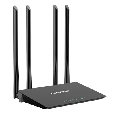 COMFAST WR619AC V2 1200Mbps Dual-band Draadloze Router WiFi Repeater met 4 Antennes met Hoge Winst