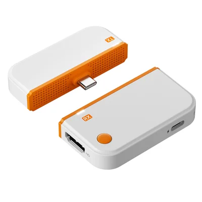 Adaptateur de Mirroring d'Écran Sans Fil CHD09 1080P 60Hz de Type-C vers HD, Kit Émetteur et Récepteur pour Ordinateur Portable, Téléviseur, Projecteur