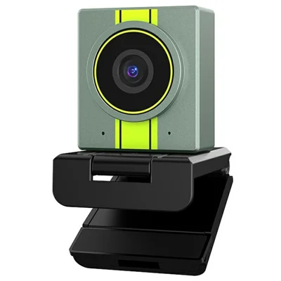Webcam L526 4K Ultra HD con Controllo Remoto, Seguimento Intelligente del Corpo Umano, per Streaming, Lezioni Online e Videoconferenze sul Desktop