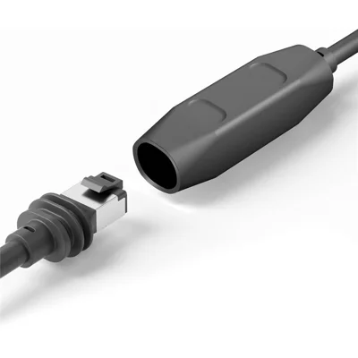 Acoplador de Cable para Starlink Gen 3 / Mini / Standard 4, Extensor Estanco IP68 RJ45, Conector Ethernet Cat6 (Conexión Directa)